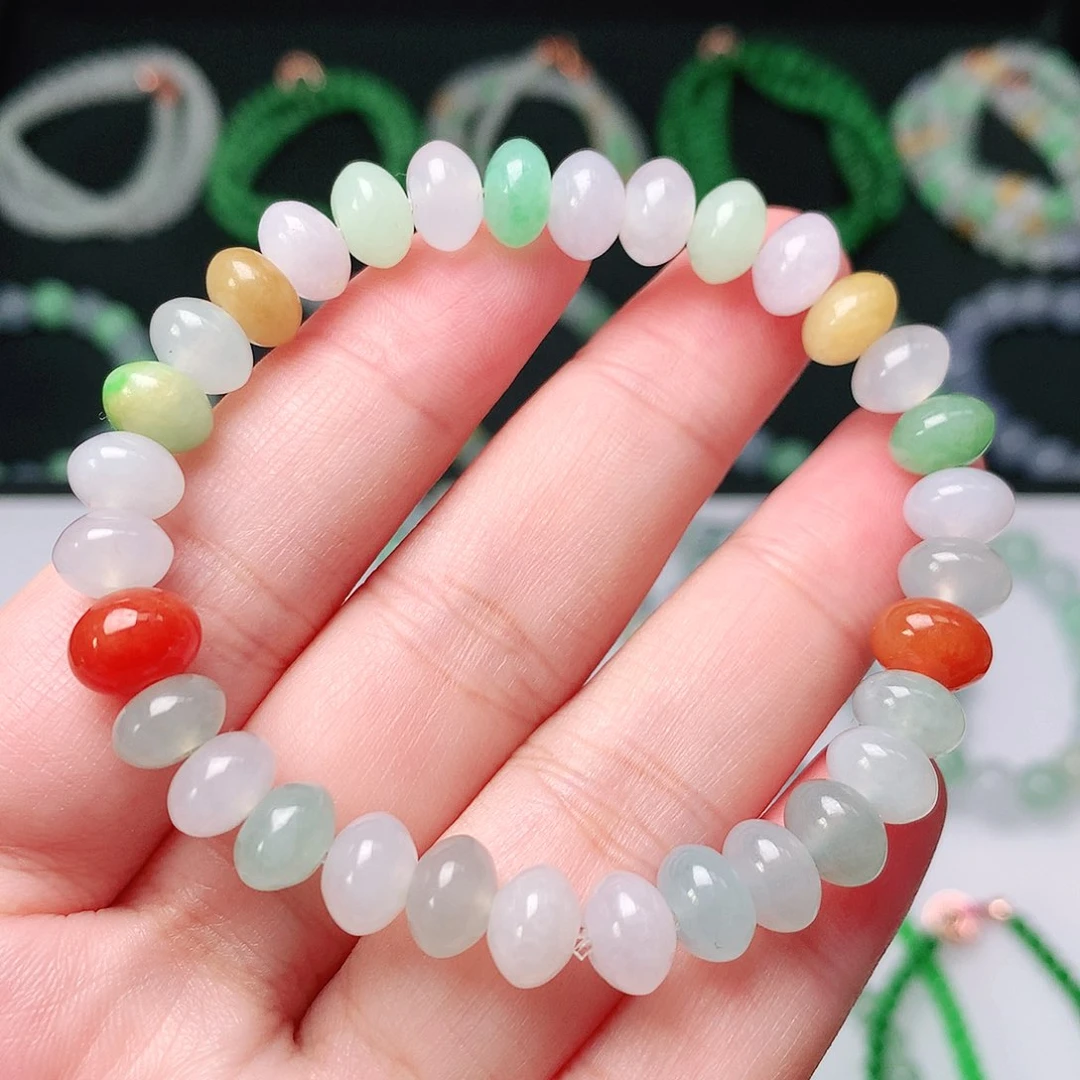 未镶嵌手链翡翠翡翠