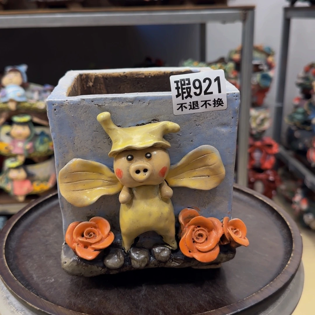 【闪购商品】粗陶手捏