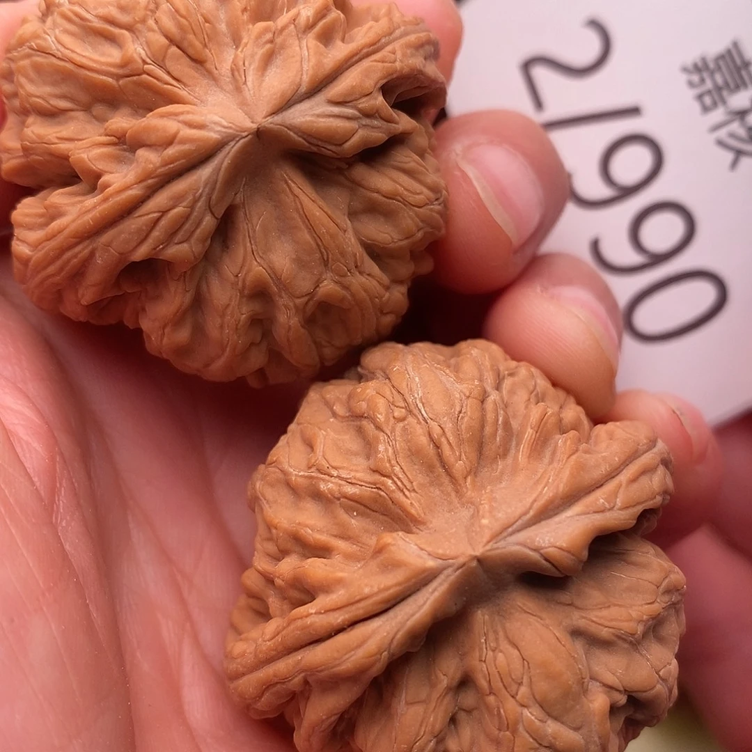 把件文玩核桃41精品红锦鲤