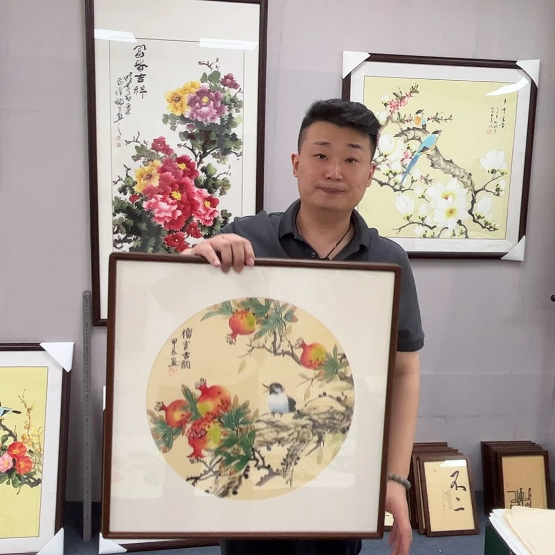 国画国画作品宣纸纯手绘