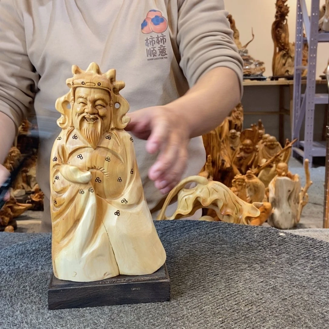 柏木（崖柏）太行崖柏根雕摆件