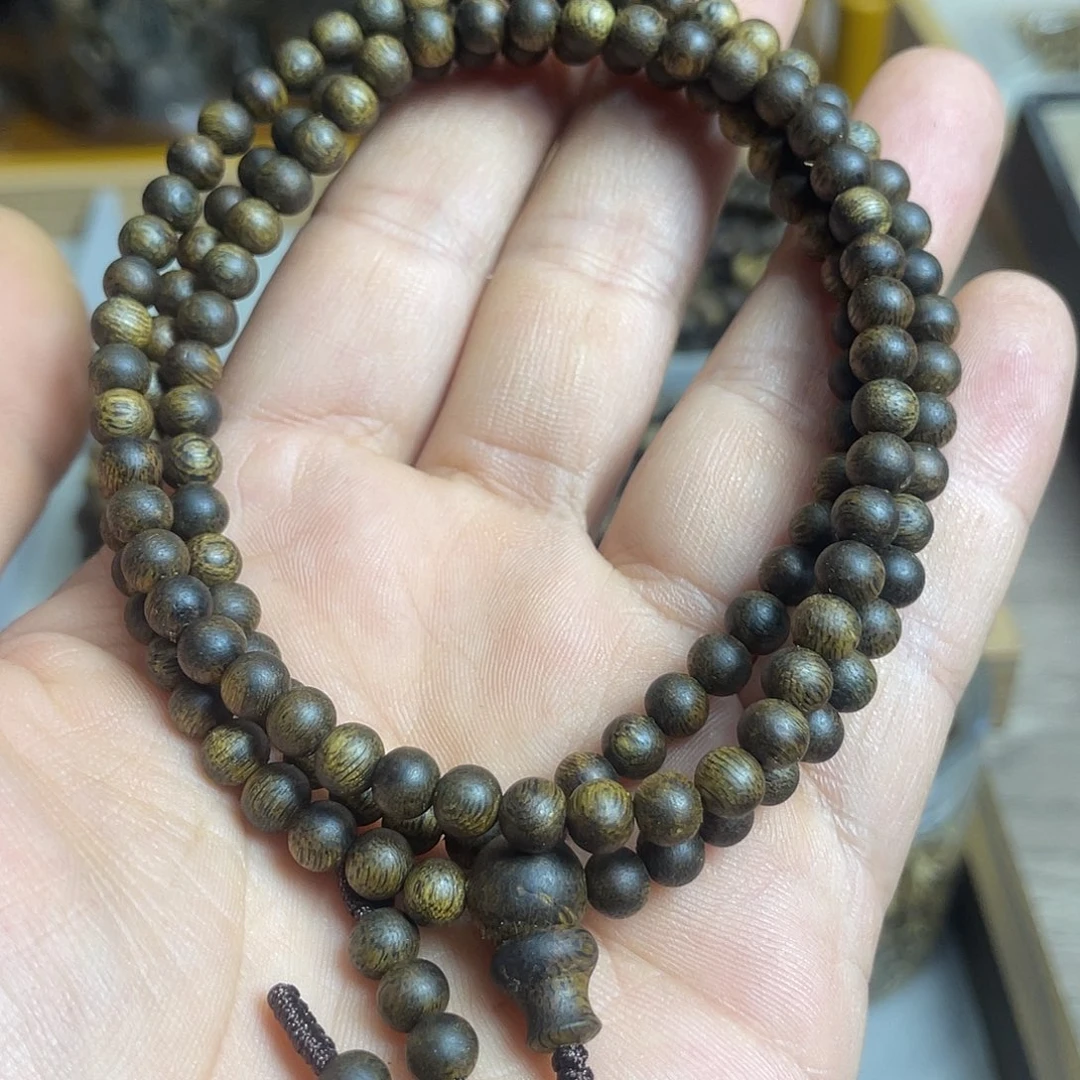 沉香沉香碎屑奇楠沉香多圈5毫米花香韵10.8克