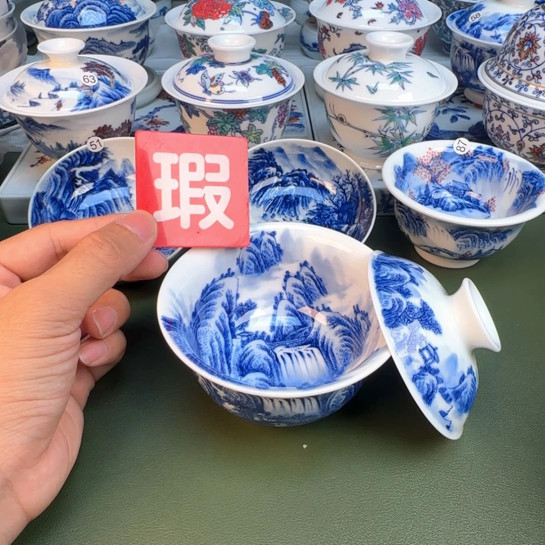 纯手工出手绘茶具88