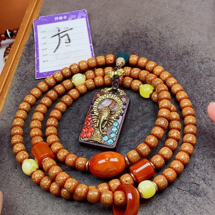 风***1吊坠星月菩提脖挂