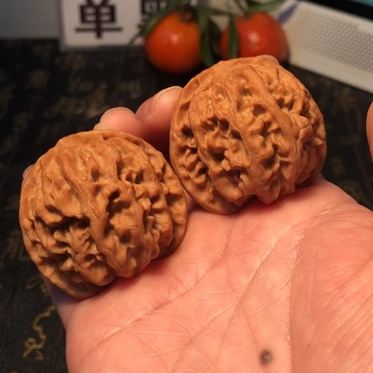 把件文玩核桃全苹果园42mm