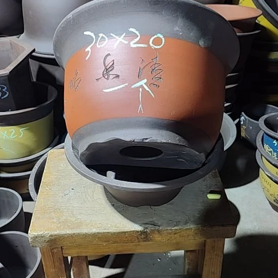 宜兴紫砂花盆清清楚了吗