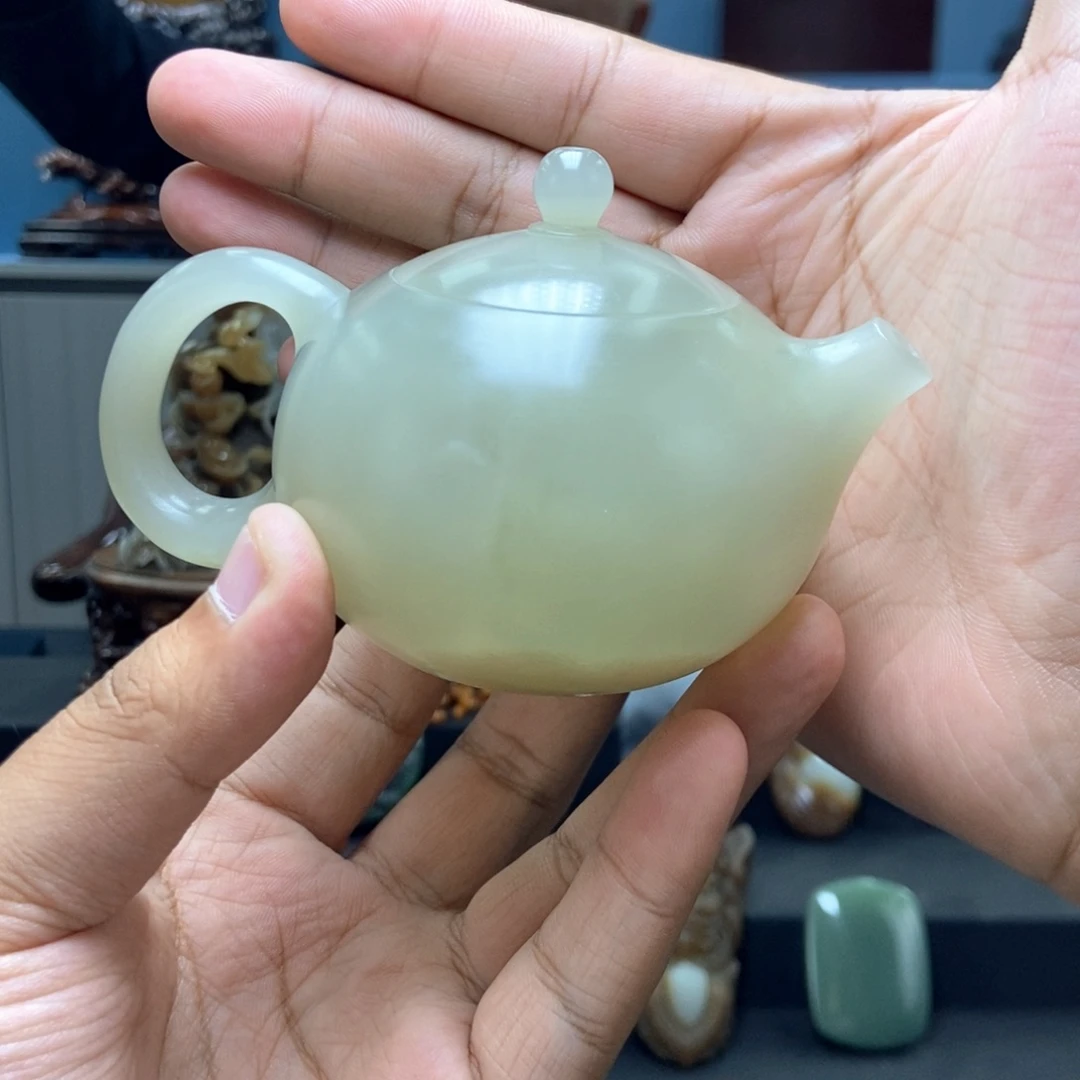 和田玉未镶嵌摆件