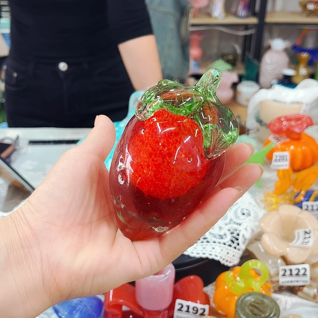 草莓 家悦琉璃工艺品