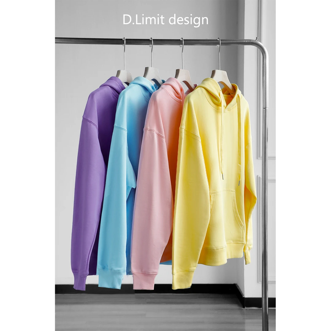 【D.Limit design】简约多色基础款连帽女装卫衣DLIN111