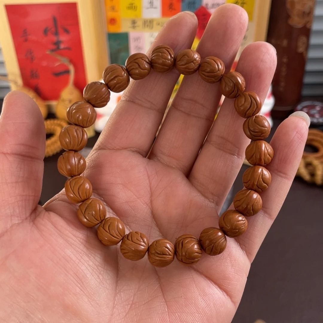 柏香籽/百香籽吊坠S*十级福利 龙纹桃核