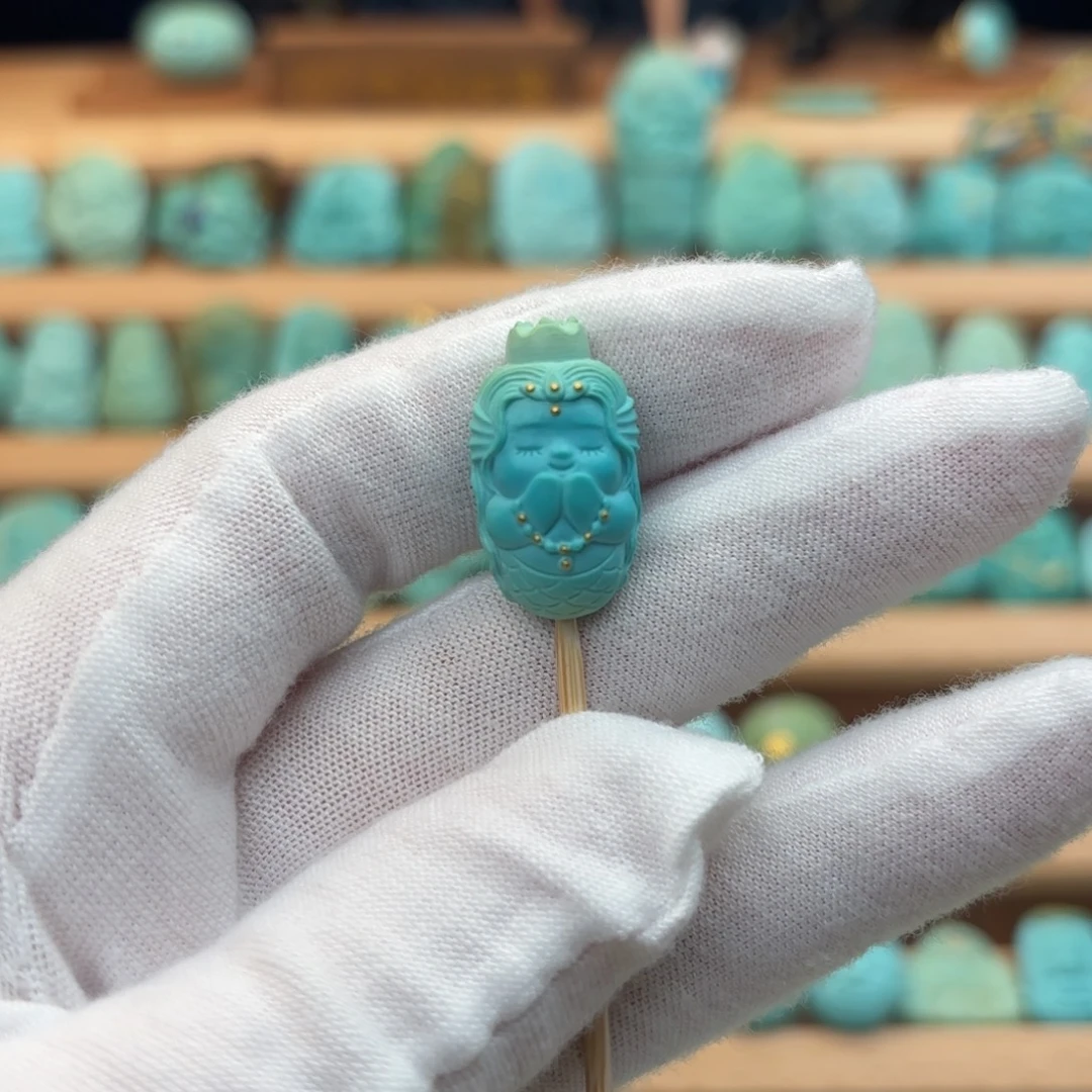 绿松石未镶嵌配饰