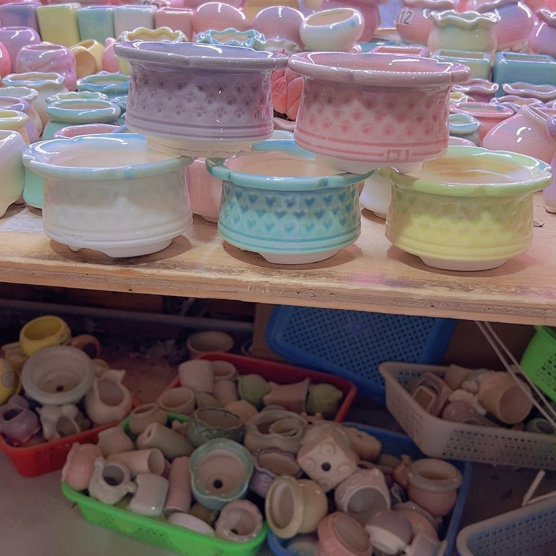 陶瓷花盆当场凑满12包邮