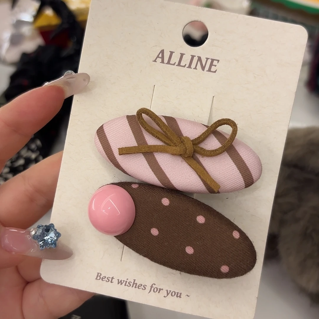 皮质铁合金发饰发夹