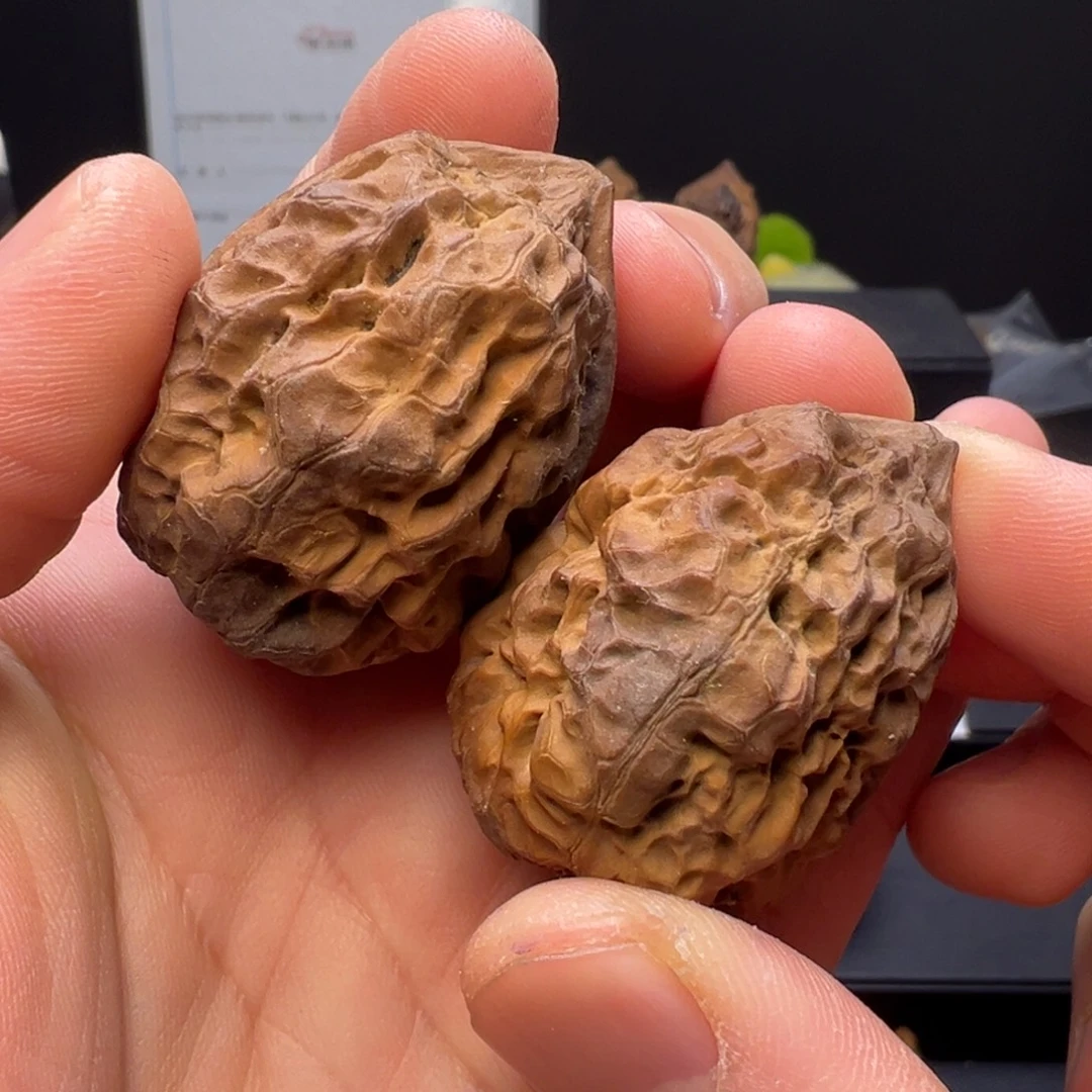 吊坠文玩核桃上古蛤蟆头41mm