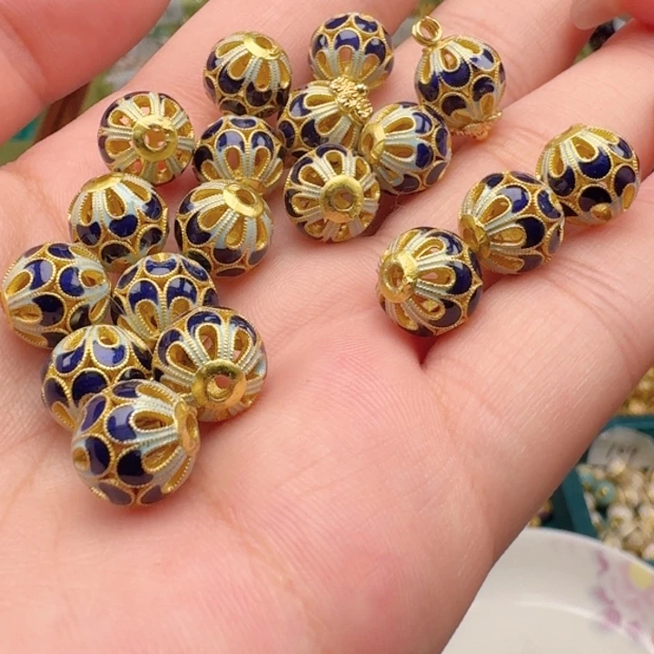 圆珠扣压襟铜扣盘扣