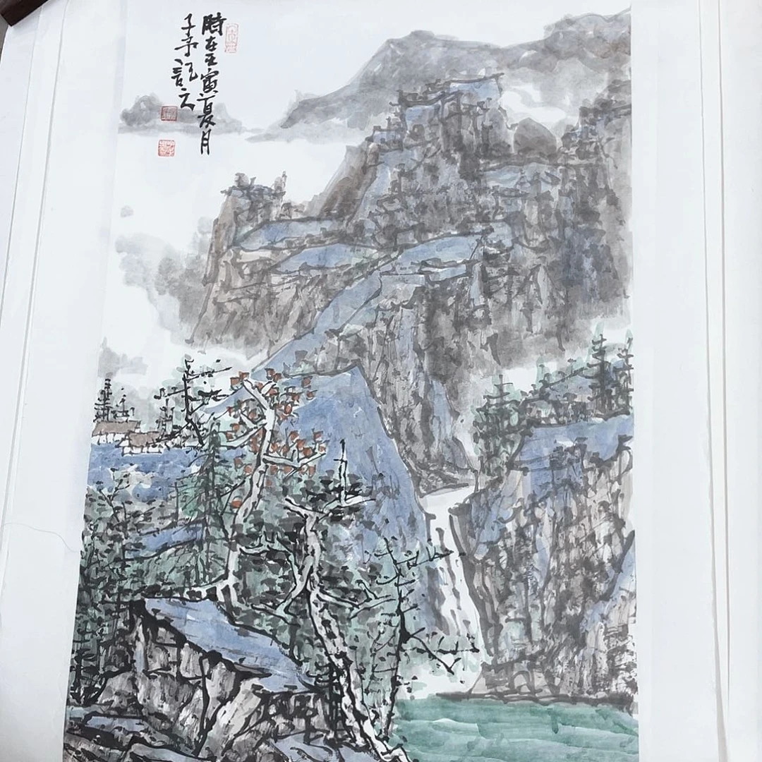 国画在家的感觉就是爽