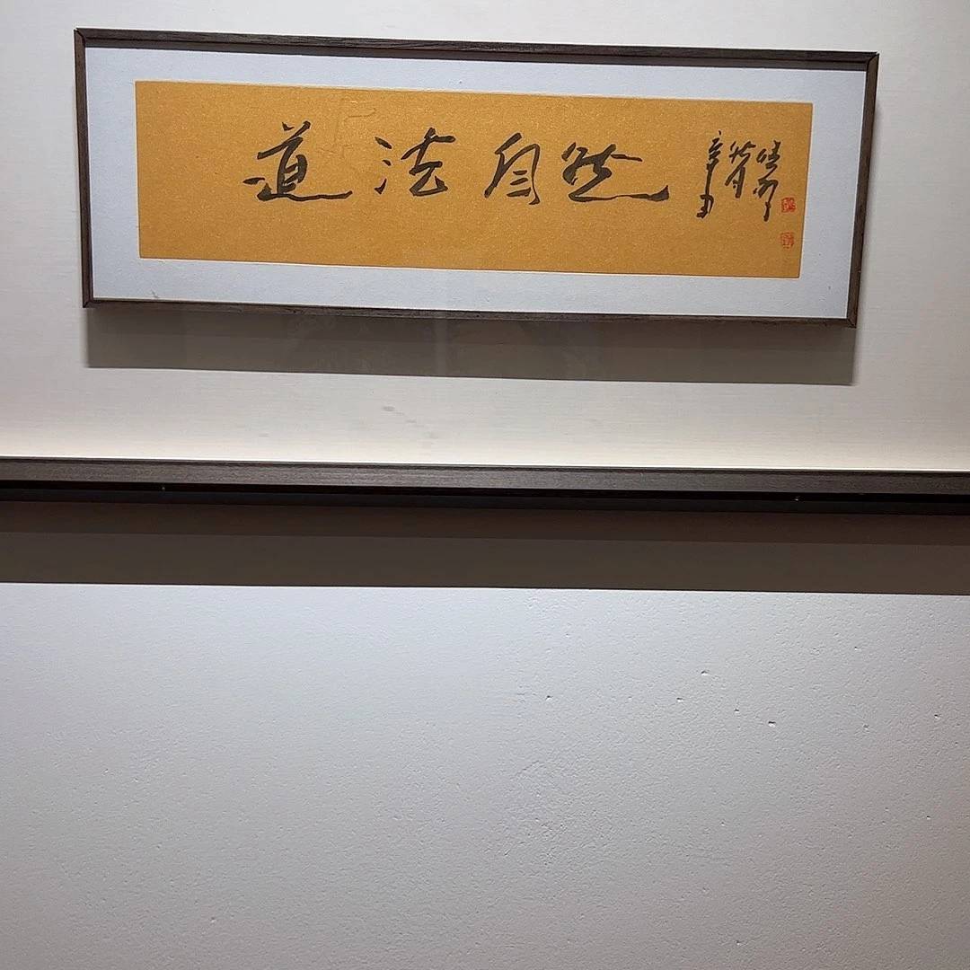 书法赵老师带框书法