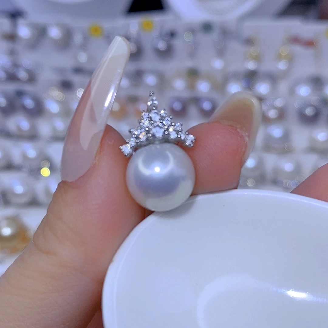 淡水珍珠颈饰合金