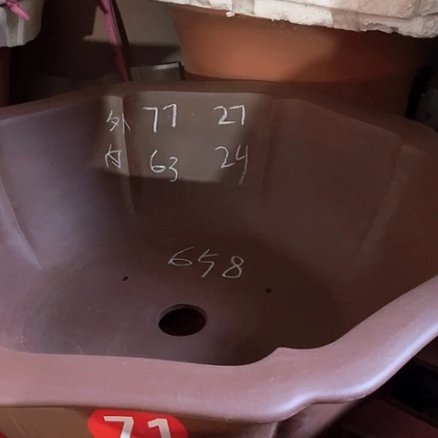 紫砂花盆大连花盆一个