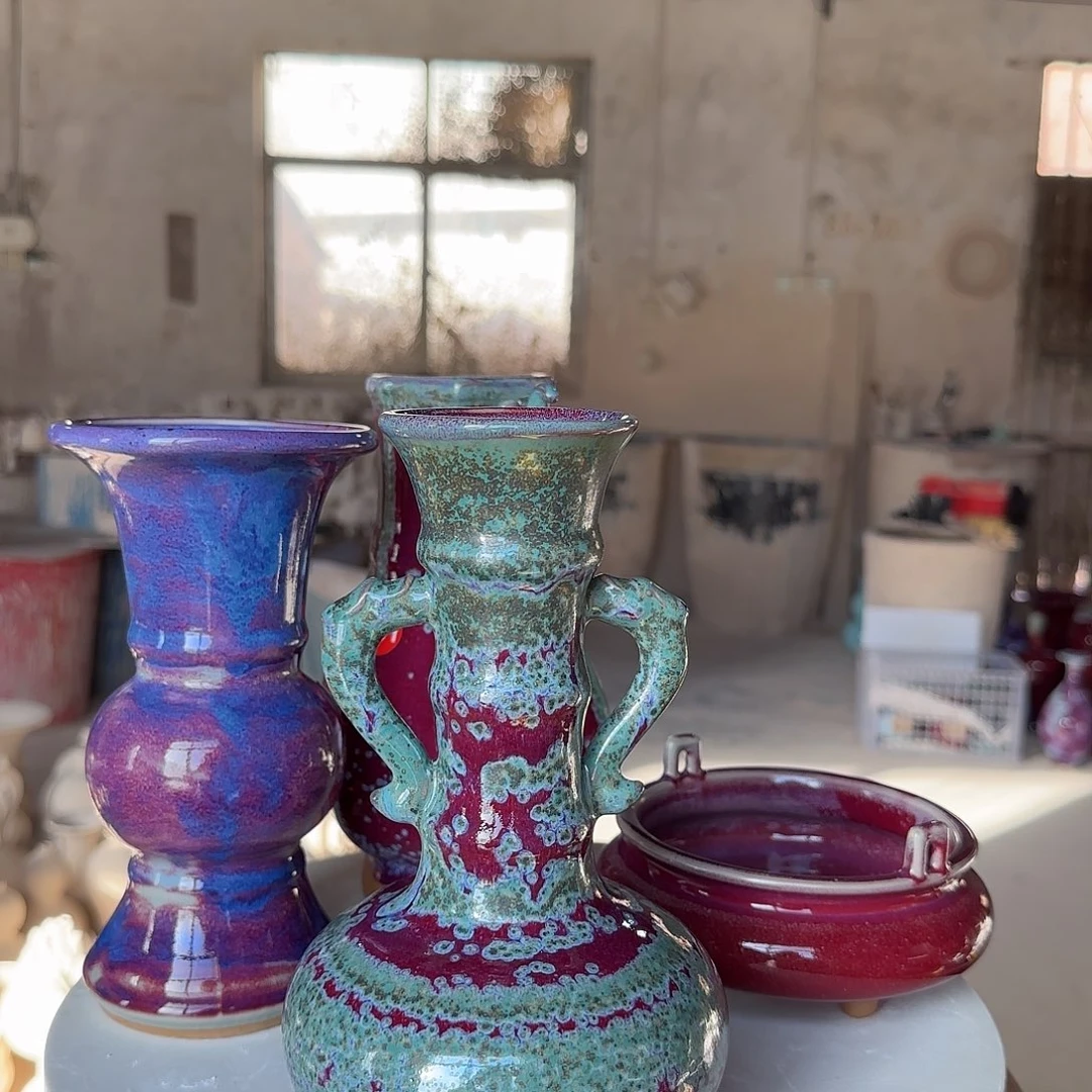 陶摆件郑家钧瓷摆件