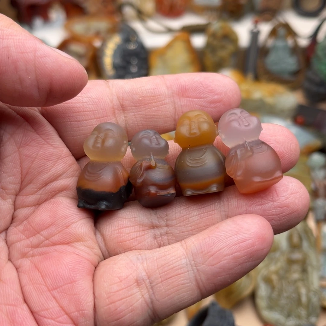 【闪购商品】玛瑙/玉髓颈饰未镶嵌小****流