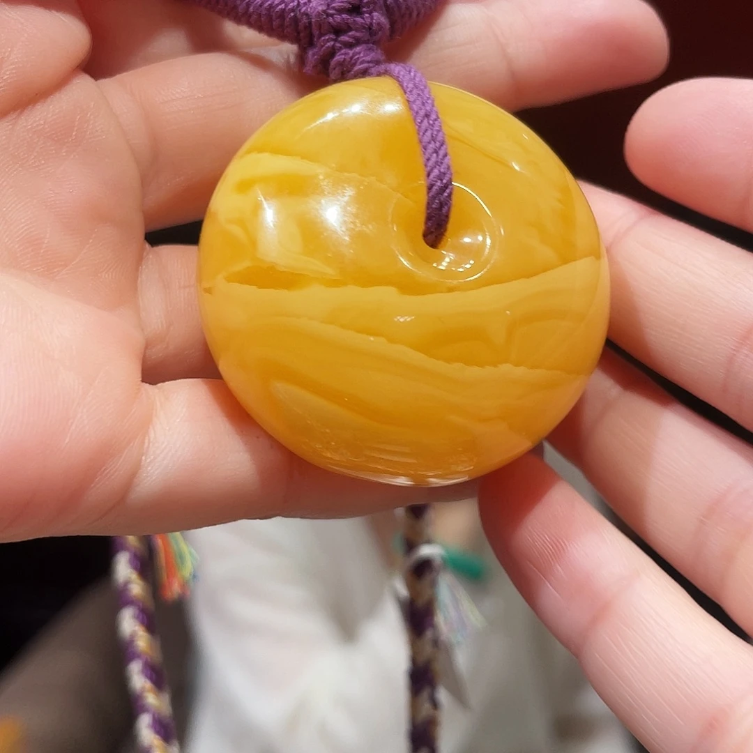 蜜蜡未镶嵌颈饰蜜蜡