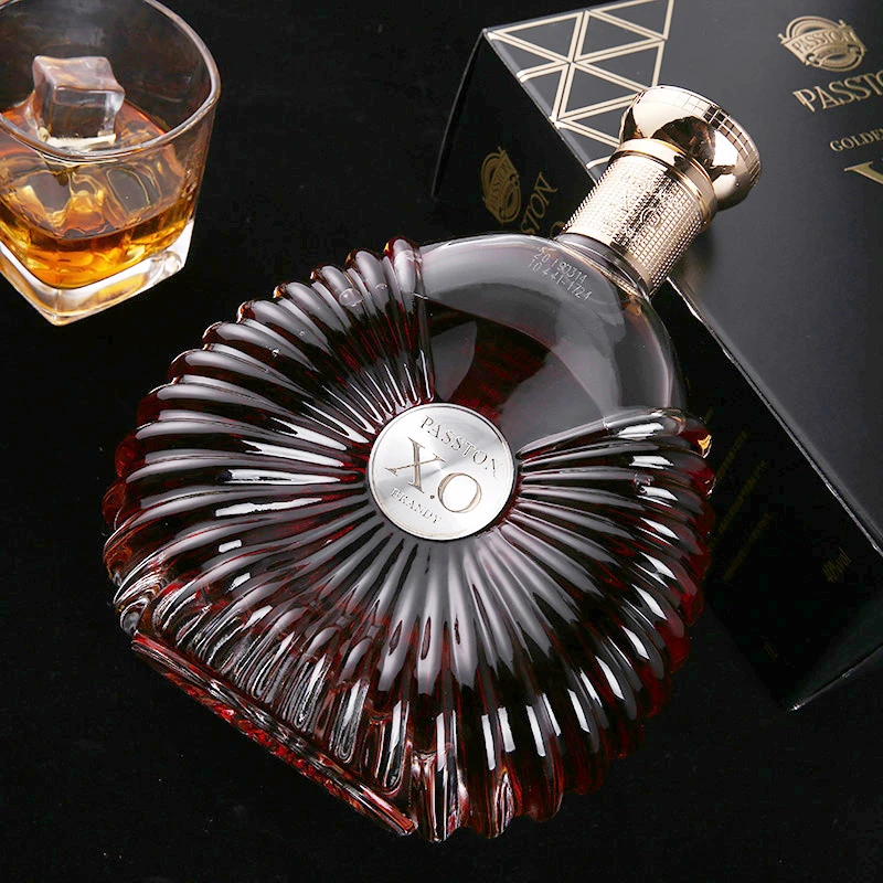 派斯顿法国XO白兰地40°烈酒金钻洋酒700ml高档送礼经典洋酒