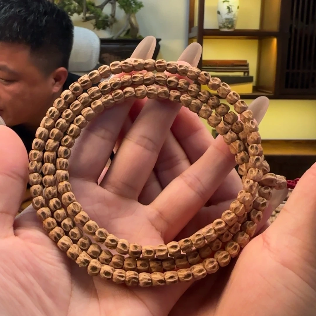 柏香籽/百香籽手串刀锋深坑6左右