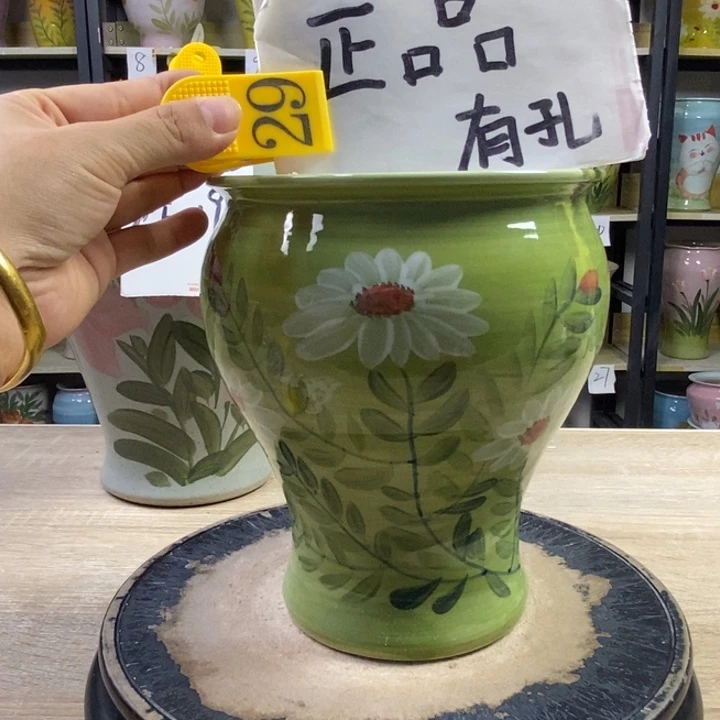 景德镇高温陶瓷花盆