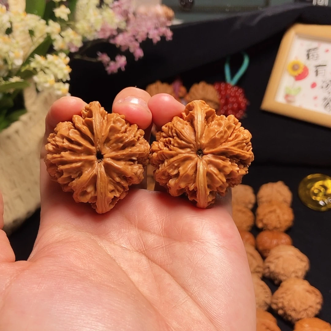 文玩核桃吊坠44全品状元冠