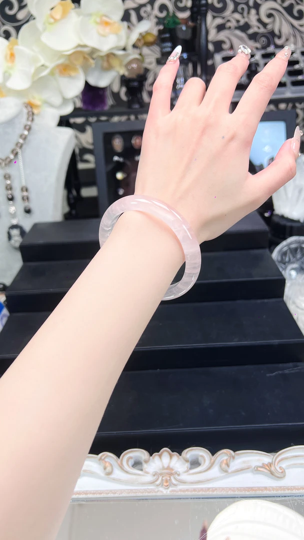 FANFAN原创珠宝 宠粉福利 粉水手镯 天然水晶多样性发货