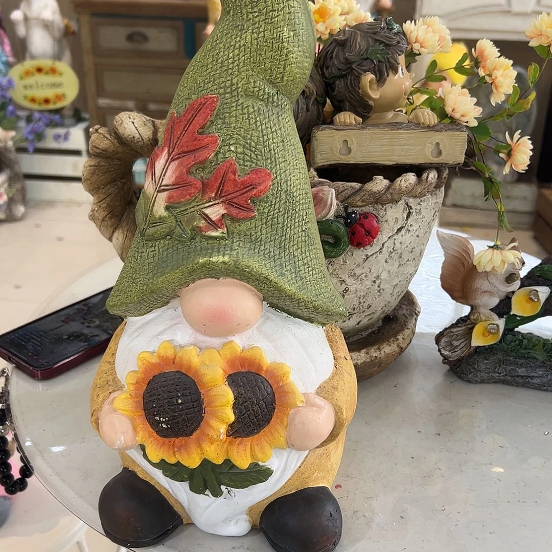 花园摆件红红火火