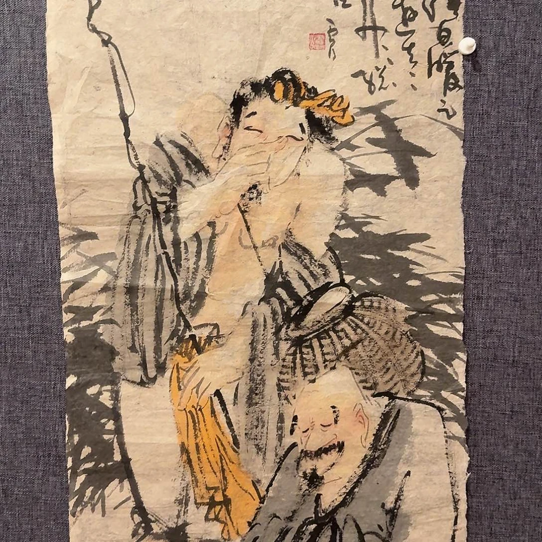 国画雷公老师作品画作