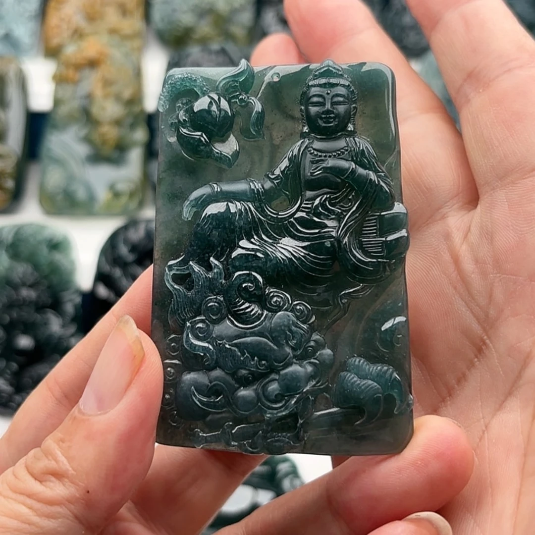 【闪购商品】翡翠挂件未镶嵌