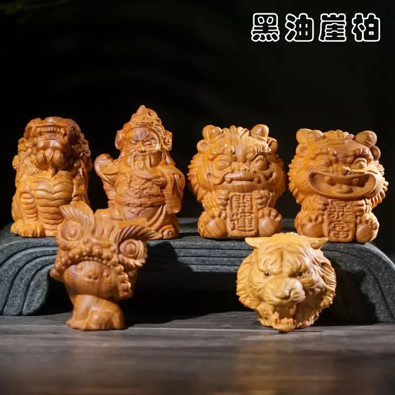 崖柏手把件摆件家居