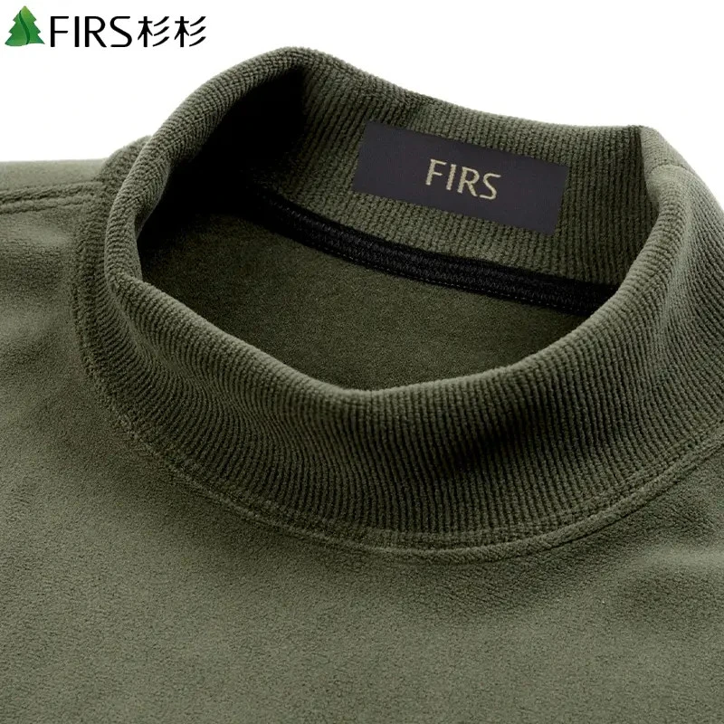 杉杉男士高领加绒加厚卫衣打底发热内搭外穿高弹透气保暖打底衫