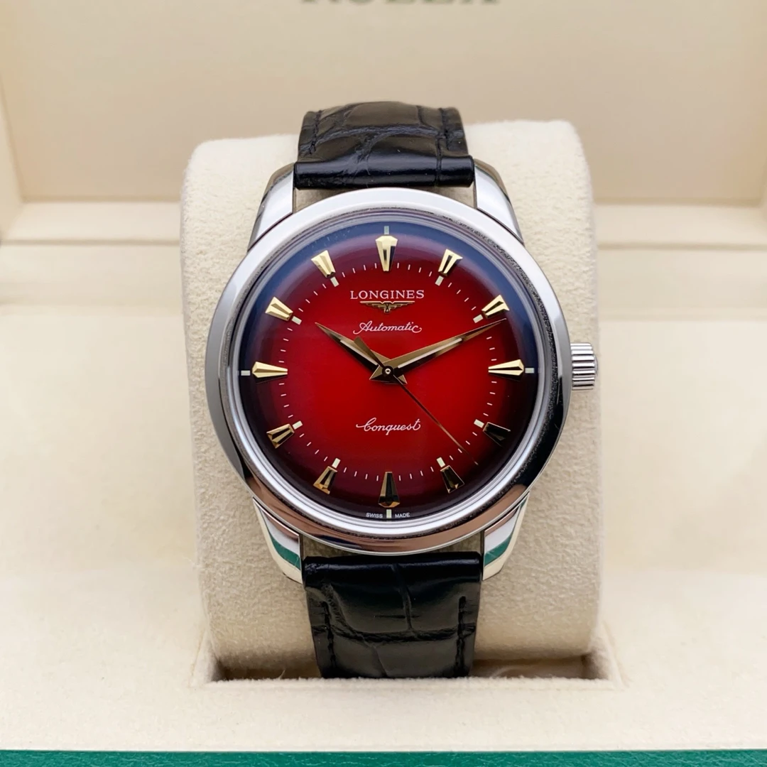 99新 Longines/浪琴 25年全套经典复刻L1.651男自动机械40表径
