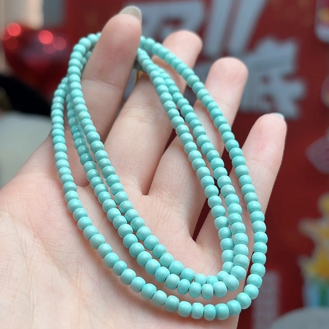 绿松石未镶嵌颈饰