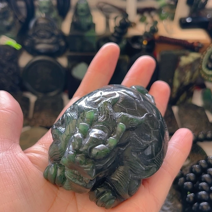 未镶嵌蛇纹石玉泰山玉