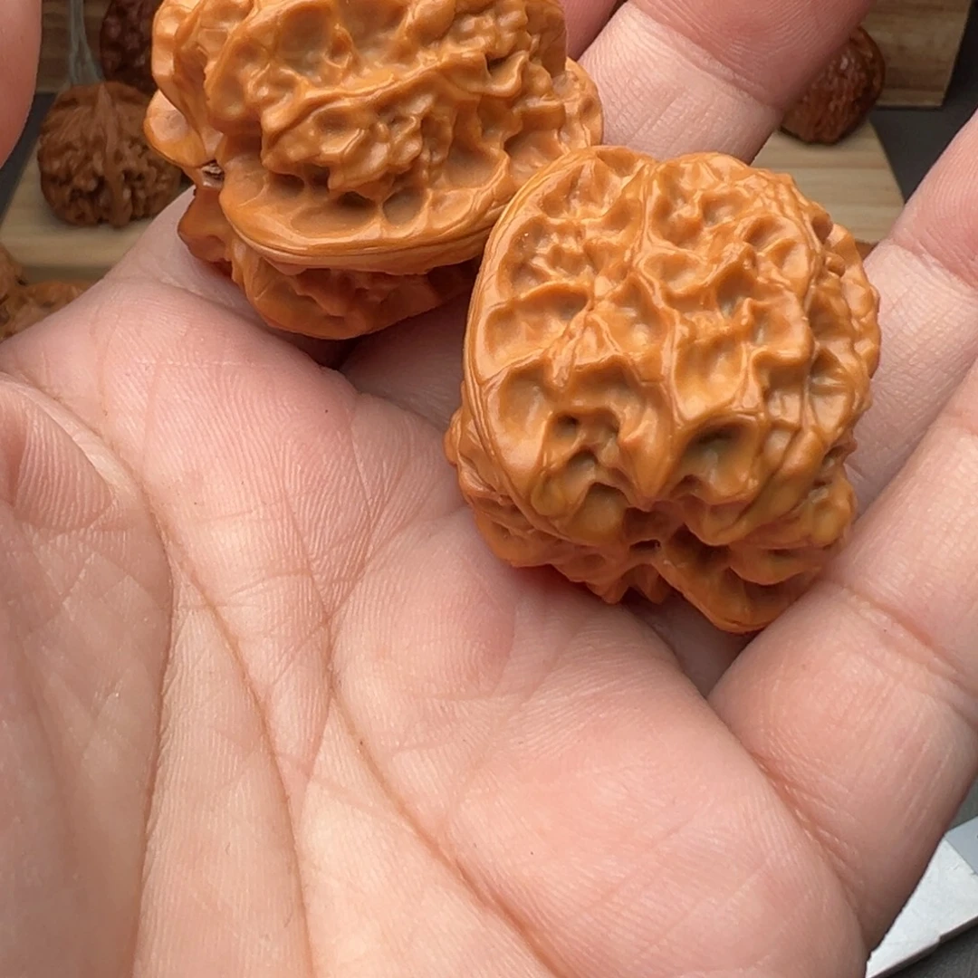 这***玩文玩核桃把件磐石