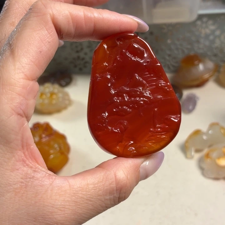 玛瑙/玉髓未镶嵌吊坠(不含链)