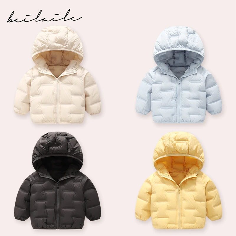 【三防带帽羽绒新升级】婴儿童连体衣服宝宝羽绒拜年秋冬羽绒服K30