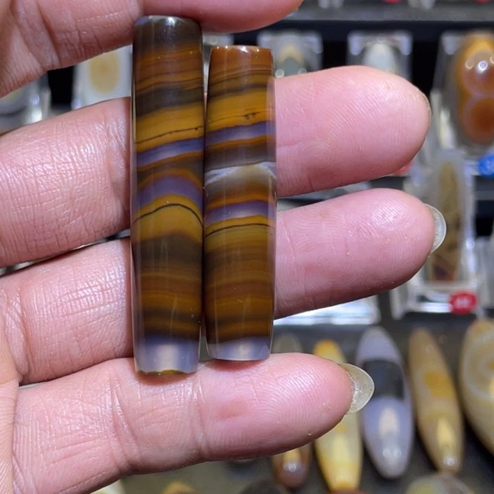 玛瑙/玉髓散珠风**鹊