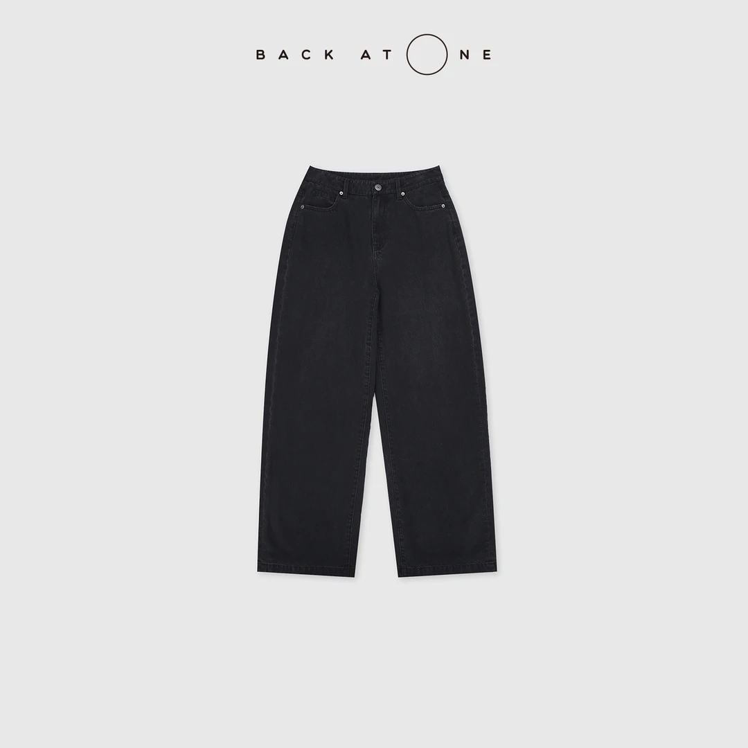 BACKATONE“我型我塑”莱赛尔夹棉小弯刀显瘦牛仔裤 BFF-2DI138N-K
