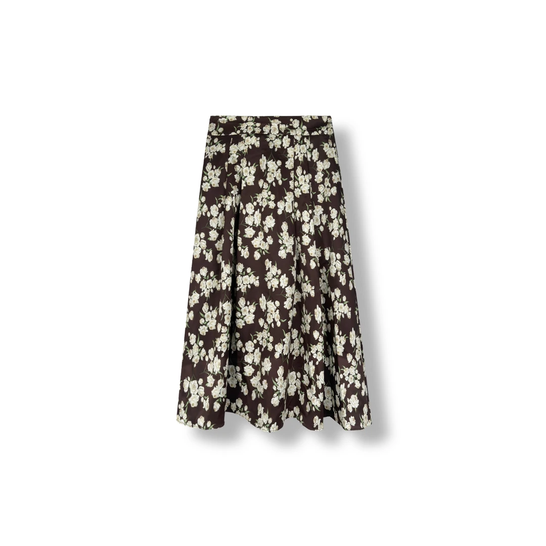 25s【玛LL】秋季新款法式A字裙时尚气质半身裙（M24C4768）【947】