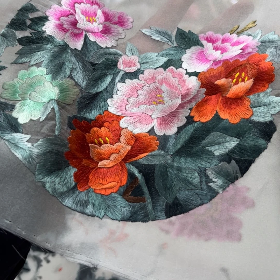 织绣蓓*诺陆老师苏绣纯手工