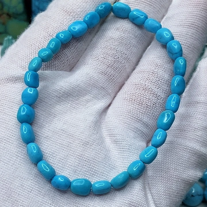 绿松石未镶嵌天然原矿 地大质检