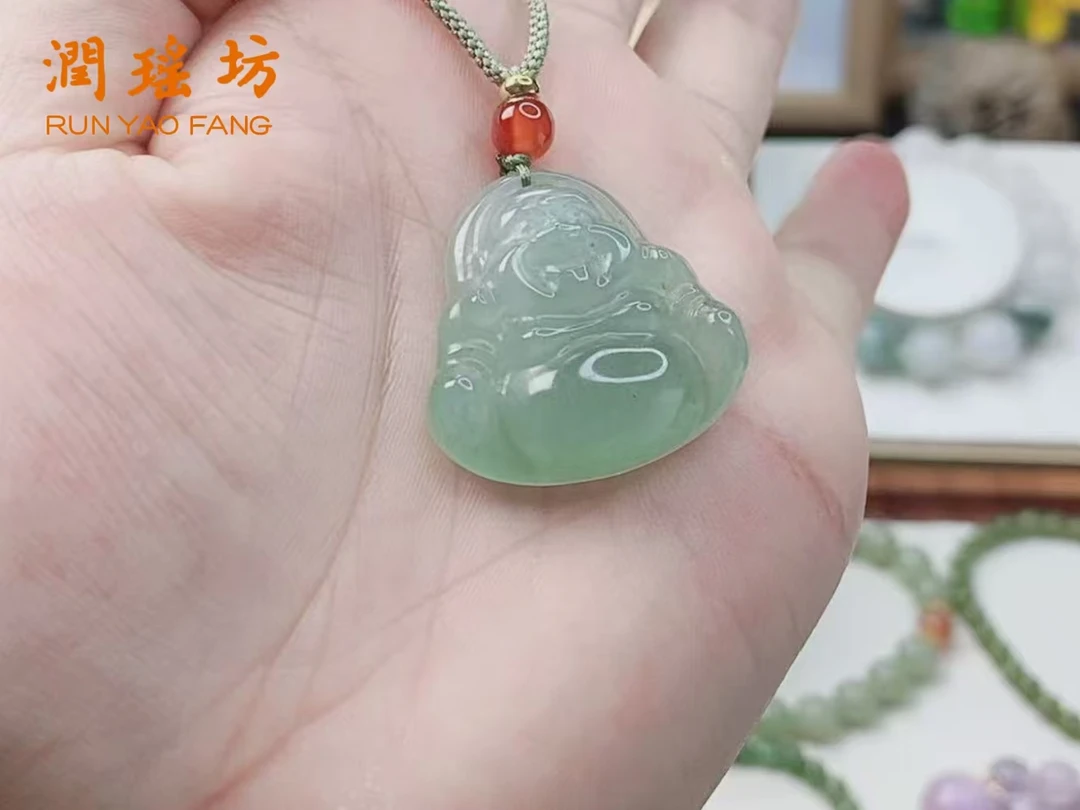 东陵玉《佛》吊坠挂件精致可爱时尚百搭个性女士挂件多样性发-036
