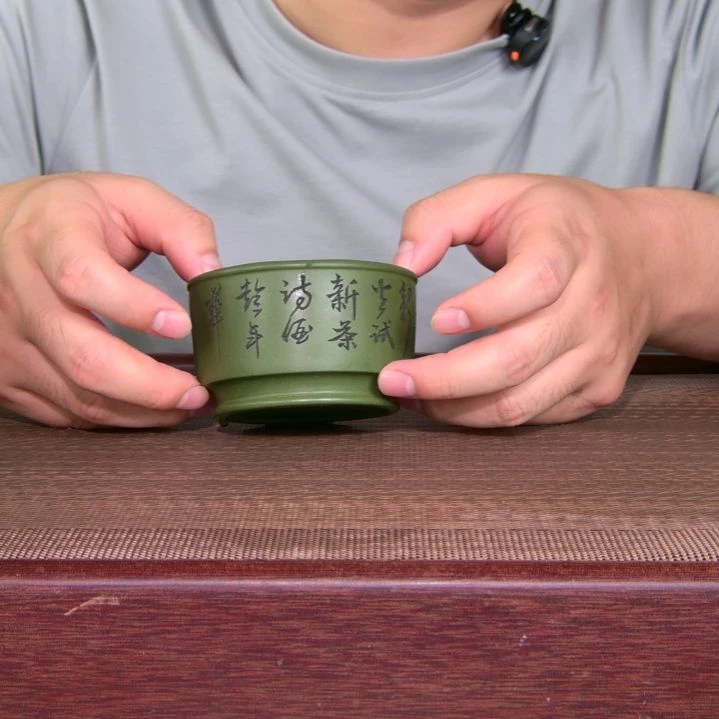 茶杯紫砂高货放漏