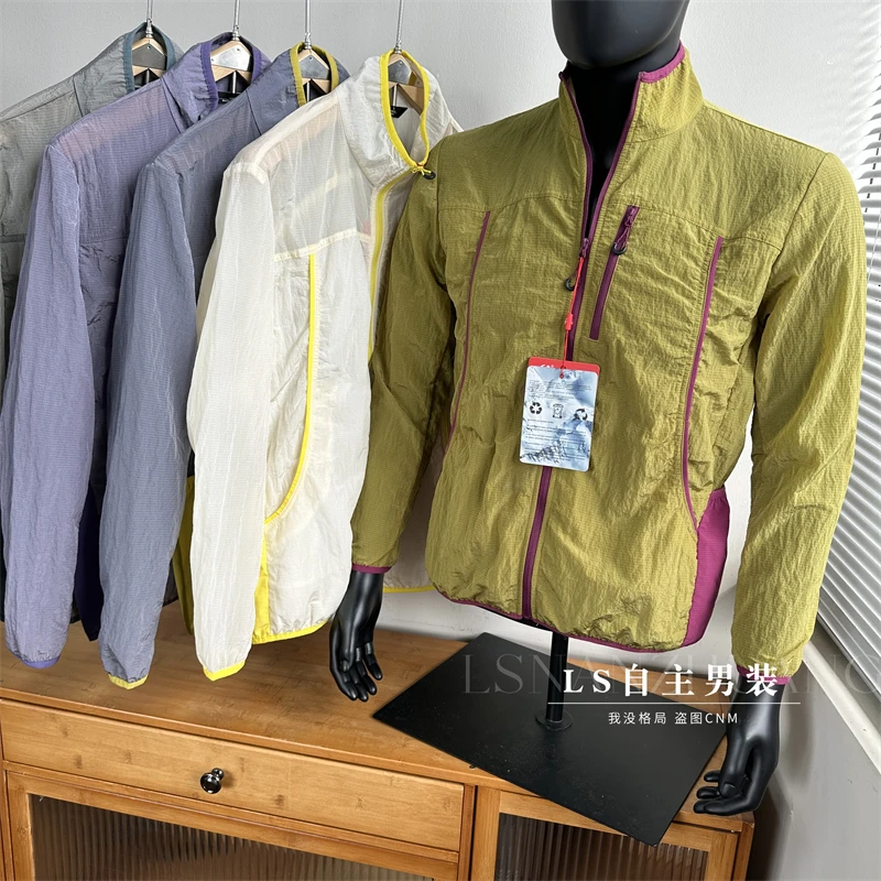 袅system平替！轻薄透气耐磨防泼水金属尼龙男女通用户外防晒衣